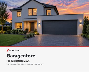 Garagentore – Katalog-Titelseite