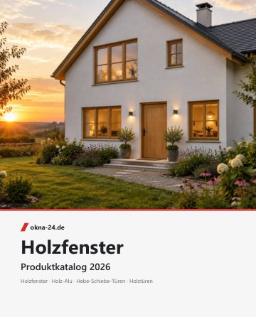 Holzfenster – Katalog-Titelseite